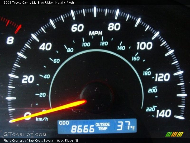 Blue Ribbon Metallic / Ash 2008 Toyota Camry LE