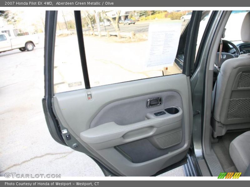 Aberdeen Green Metallic / Olive 2007 Honda Pilot EX 4WD