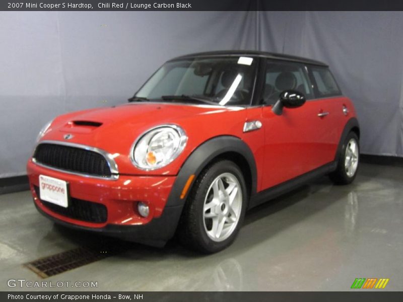 Chili Red / Lounge Carbon Black 2007 Mini Cooper S Hardtop
