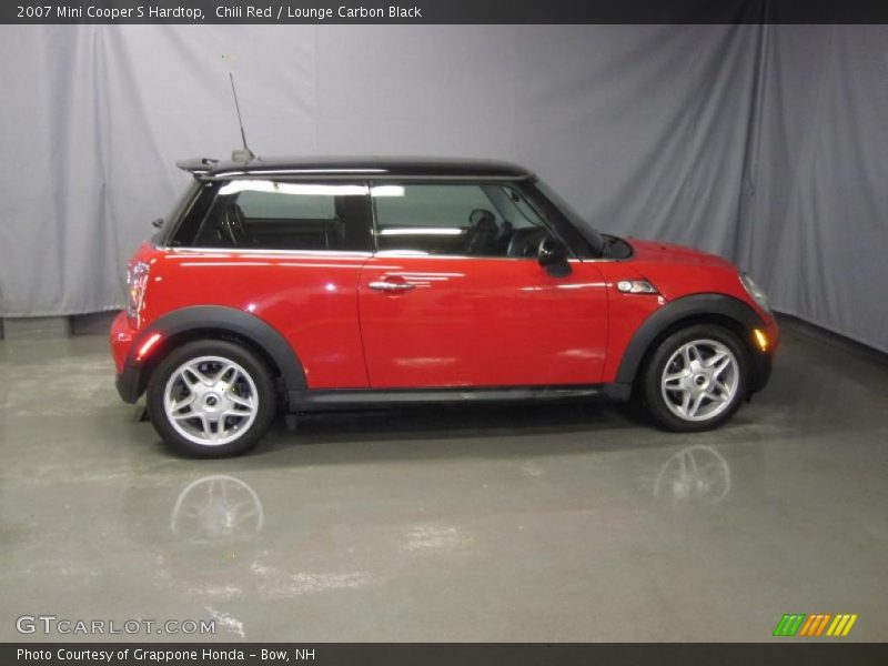 Chili Red / Lounge Carbon Black 2007 Mini Cooper S Hardtop