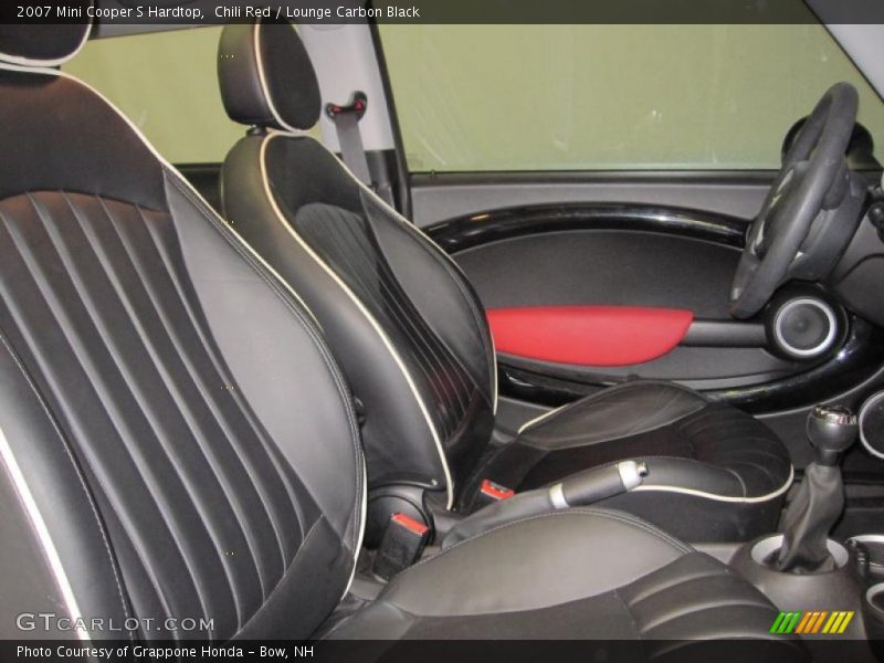 Chili Red / Lounge Carbon Black 2007 Mini Cooper S Hardtop
