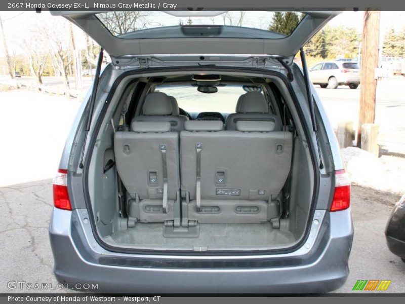 Nimbus Gray Metallic / Gray 2007 Honda Odyssey EX-L