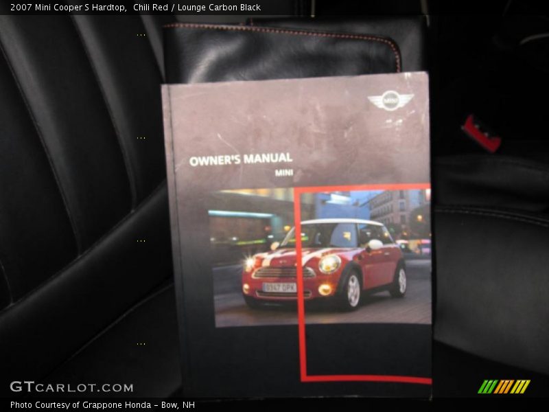 Chili Red / Lounge Carbon Black 2007 Mini Cooper S Hardtop