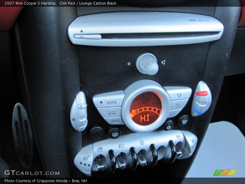 Chili Red / Lounge Carbon Black 2007 Mini Cooper S Hardtop