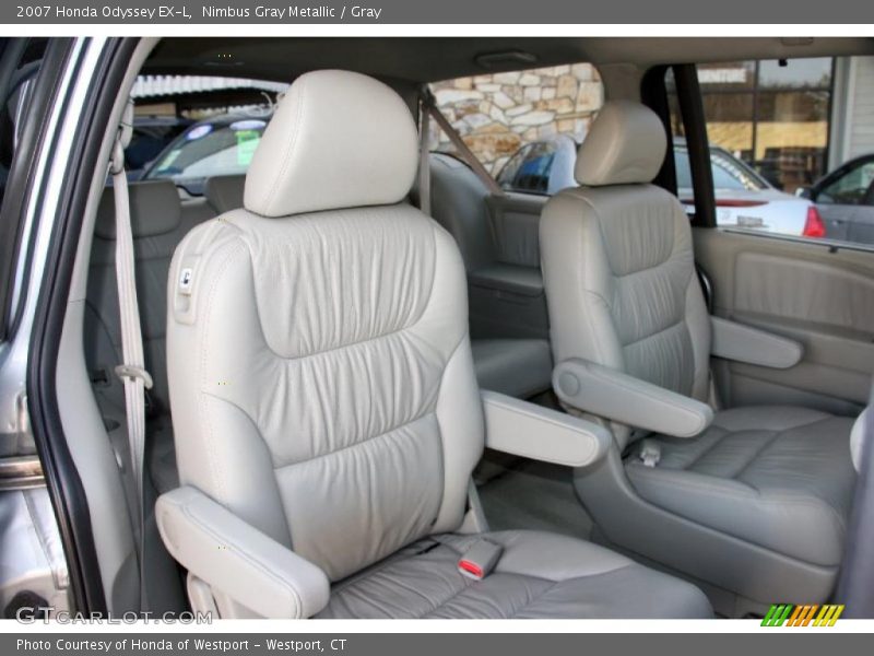 Nimbus Gray Metallic / Gray 2007 Honda Odyssey EX-L