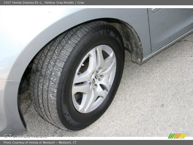Nimbus Gray Metallic / Gray 2007 Honda Odyssey EX-L