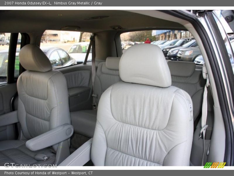 Nimbus Gray Metallic / Gray 2007 Honda Odyssey EX-L