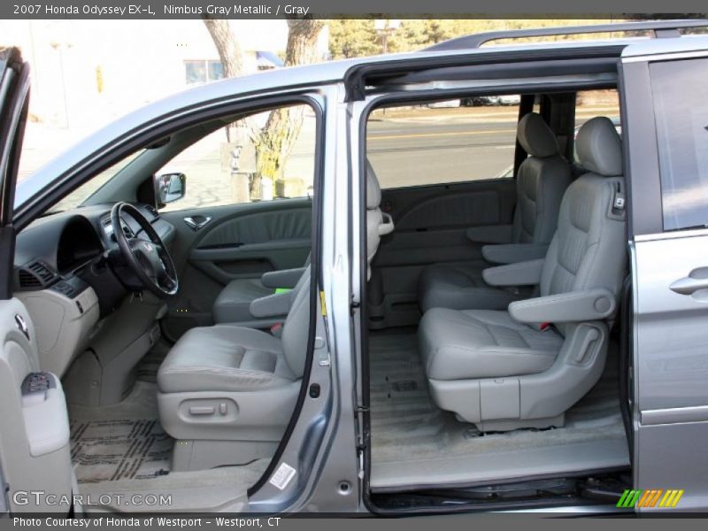 Nimbus Gray Metallic / Gray 2007 Honda Odyssey EX-L