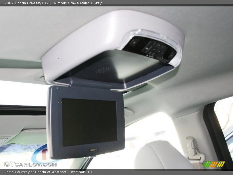 Nimbus Gray Metallic / Gray 2007 Honda Odyssey EX-L