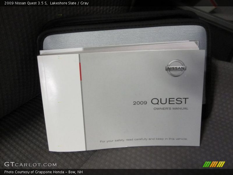 Lakeshore Slate / Gray 2009 Nissan Quest 3.5 S