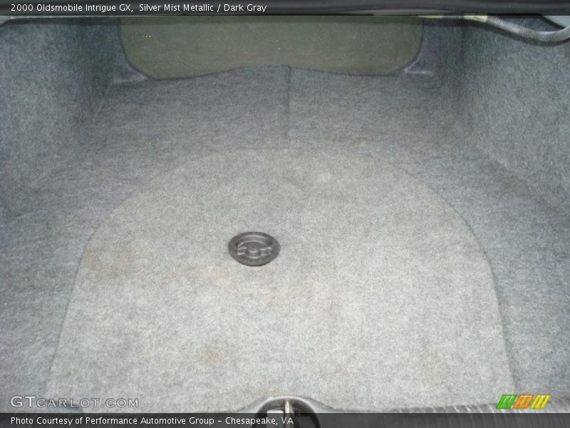 Silver Mist Metallic / Dark Gray 2000 Oldsmobile Intrigue GX