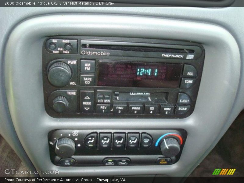 Silver Mist Metallic / Dark Gray 2000 Oldsmobile Intrigue GX