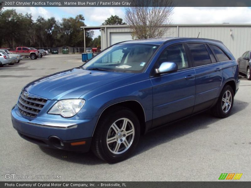 Marine Blue Pearl / Pastel Slate Gray 2007 Chrysler Pacifica Touring