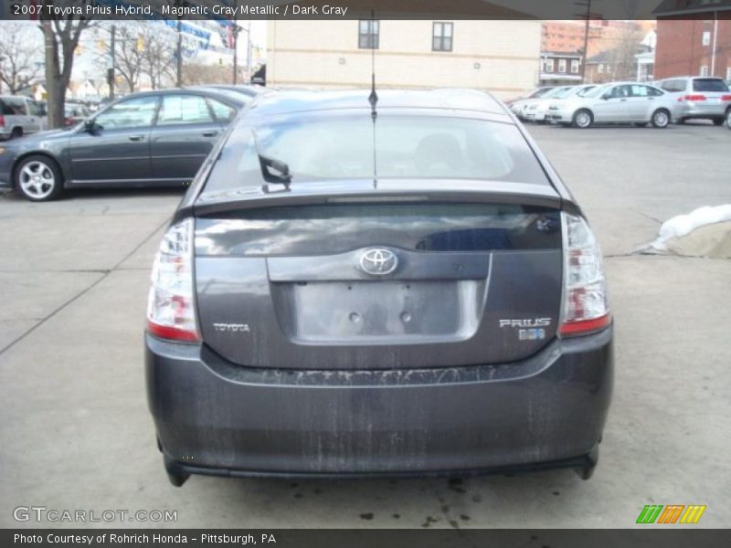 Magnetic Gray Metallic / Dark Gray 2007 Toyota Prius Hybrid