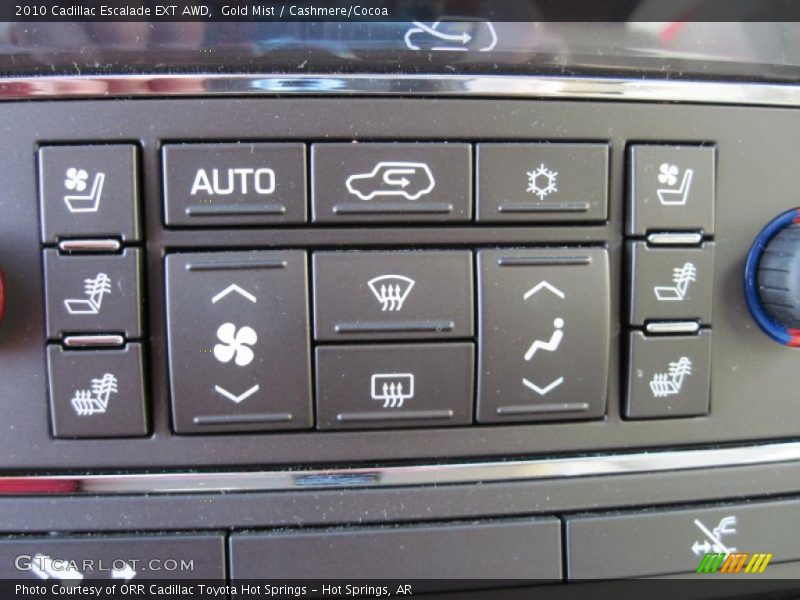 Gold Mist / Cashmere/Cocoa 2010 Cadillac Escalade EXT AWD