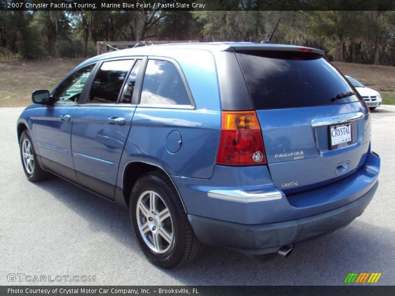 Marine Blue Pearl / Pastel Slate Gray 2007 Chrysler Pacifica Touring