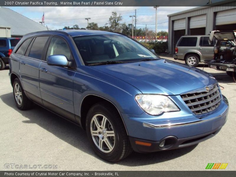 Marine Blue Pearl / Pastel Slate Gray 2007 Chrysler Pacifica Touring