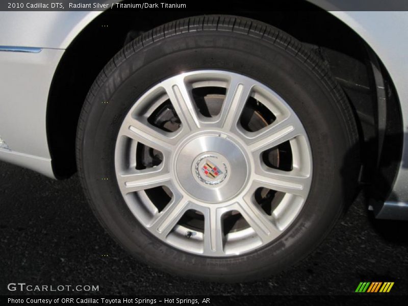 Radiant Silver / Titanium/Dark Titanium 2010 Cadillac DTS