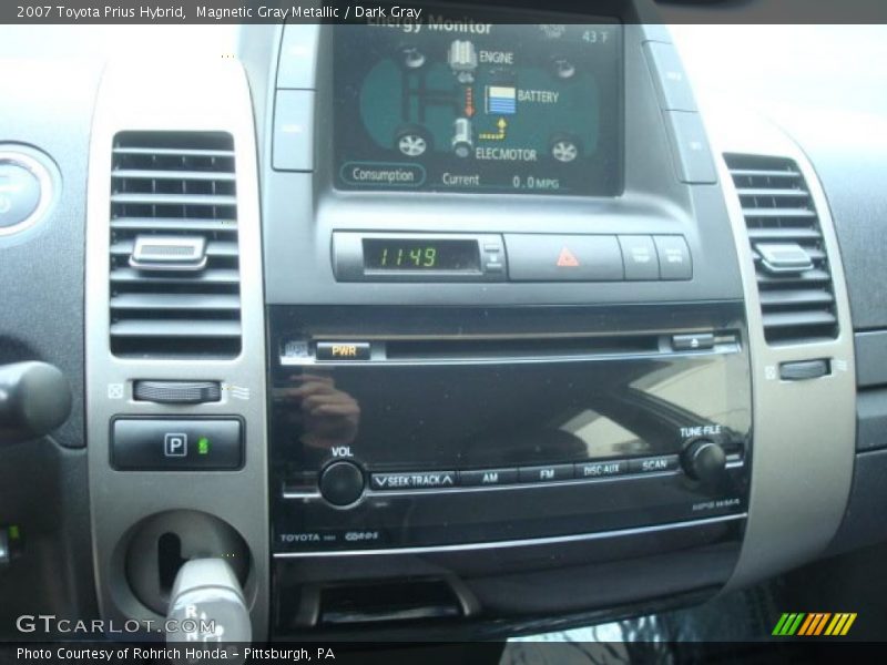 Magnetic Gray Metallic / Dark Gray 2007 Toyota Prius Hybrid