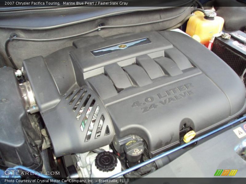 Marine Blue Pearl / Pastel Slate Gray 2007 Chrysler Pacifica Touring