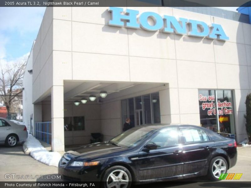 Nighthawk Black Pearl / Camel 2005 Acura TL 3.2