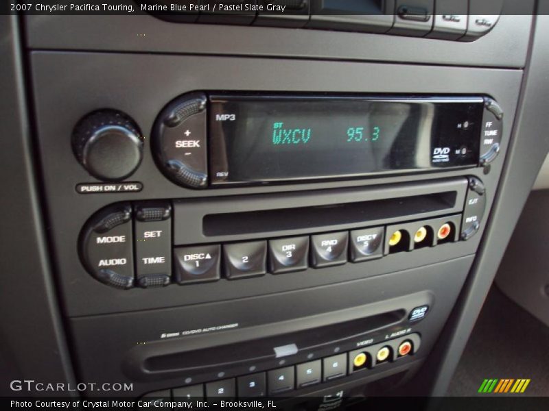 Marine Blue Pearl / Pastel Slate Gray 2007 Chrysler Pacifica Touring