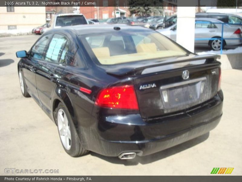 Nighthawk Black Pearl / Camel 2005 Acura TL 3.2