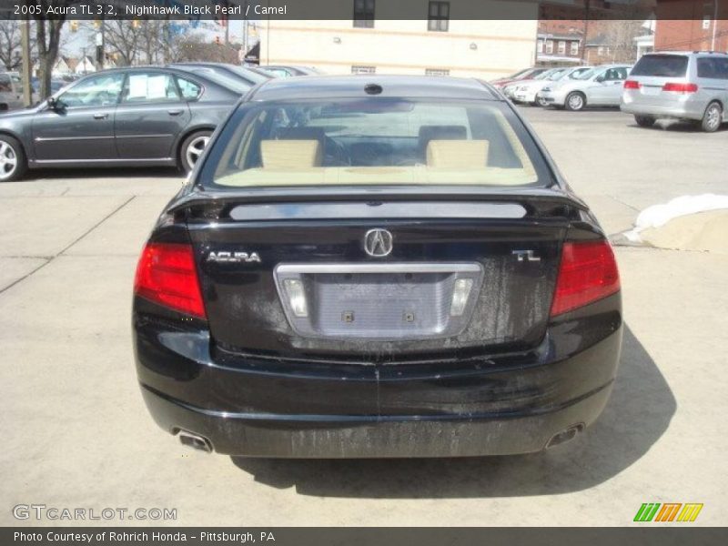 Nighthawk Black Pearl / Camel 2005 Acura TL 3.2