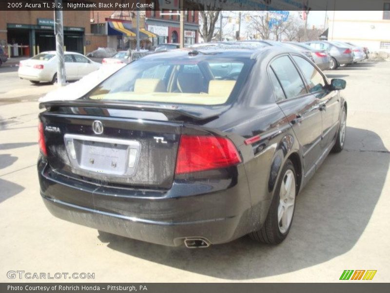 Nighthawk Black Pearl / Camel 2005 Acura TL 3.2