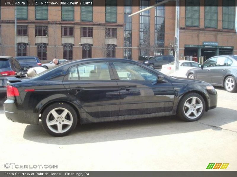 Nighthawk Black Pearl / Camel 2005 Acura TL 3.2