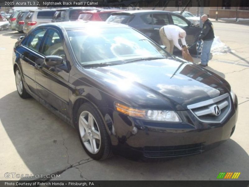 Nighthawk Black Pearl / Camel 2005 Acura TL 3.2