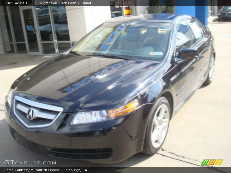 Nighthawk Black Pearl / Camel 2005 Acura TL 3.2