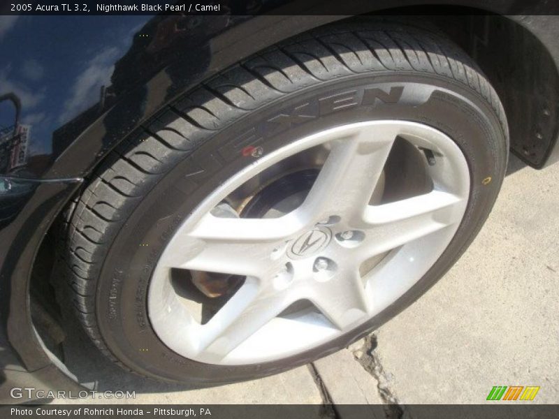 Nighthawk Black Pearl / Camel 2005 Acura TL 3.2