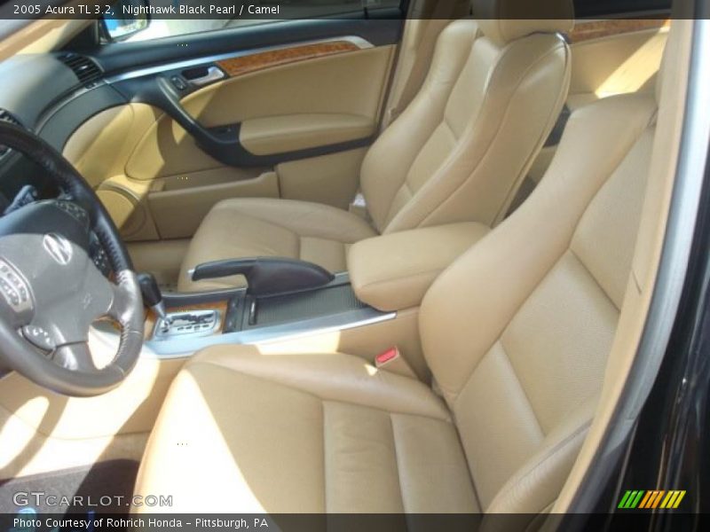 Nighthawk Black Pearl / Camel 2005 Acura TL 3.2