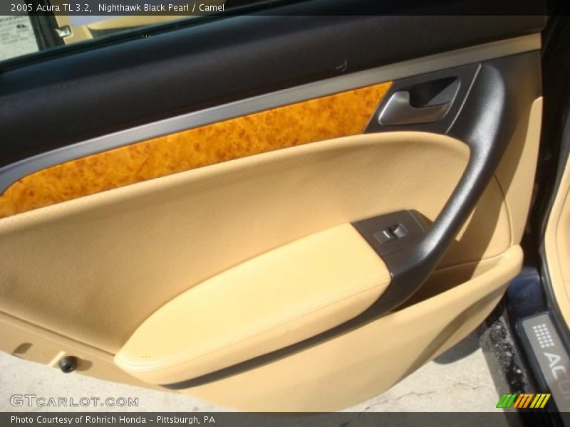 Nighthawk Black Pearl / Camel 2005 Acura TL 3.2