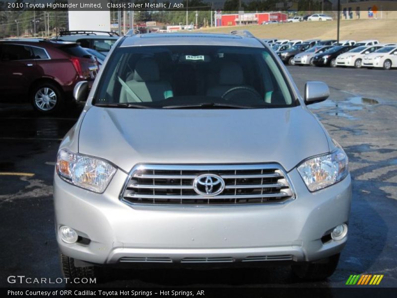Classic Silver Metallic / Ash 2010 Toyota Highlander Limited