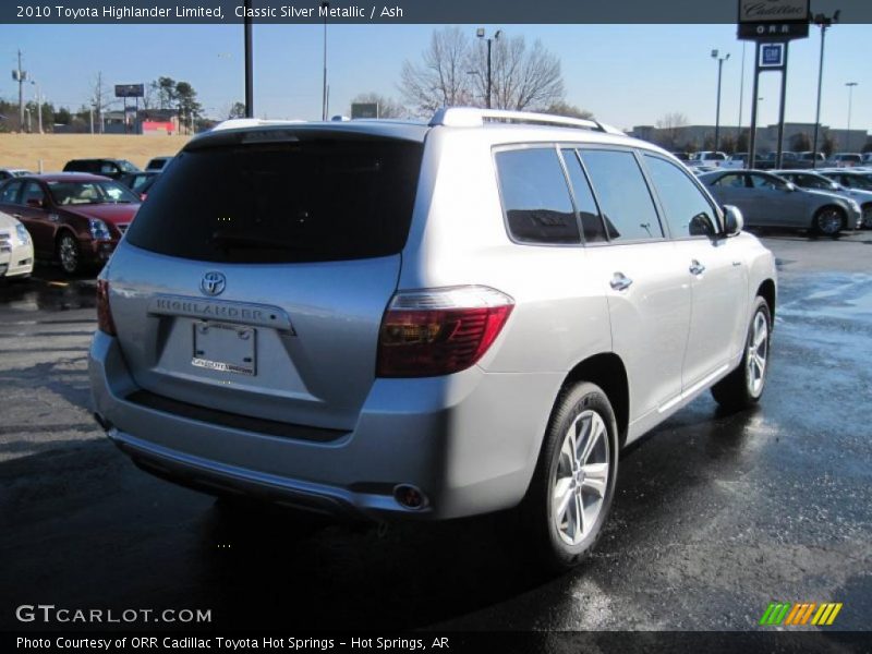 Classic Silver Metallic / Ash 2010 Toyota Highlander Limited
