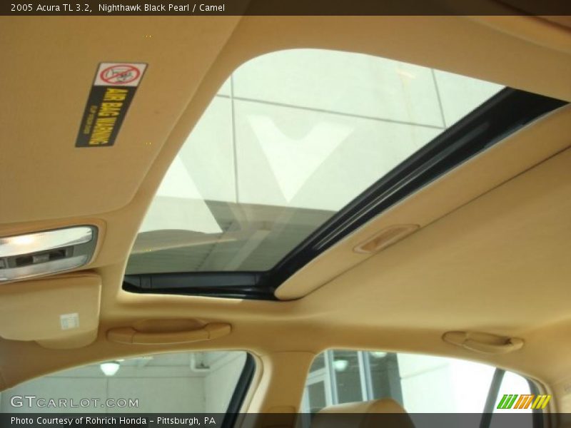 Nighthawk Black Pearl / Camel 2005 Acura TL 3.2