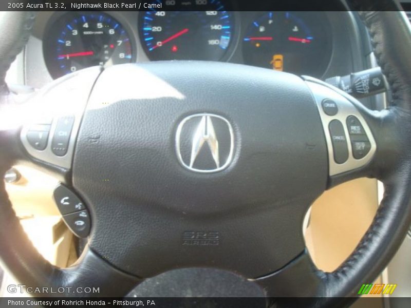 Nighthawk Black Pearl / Camel 2005 Acura TL 3.2