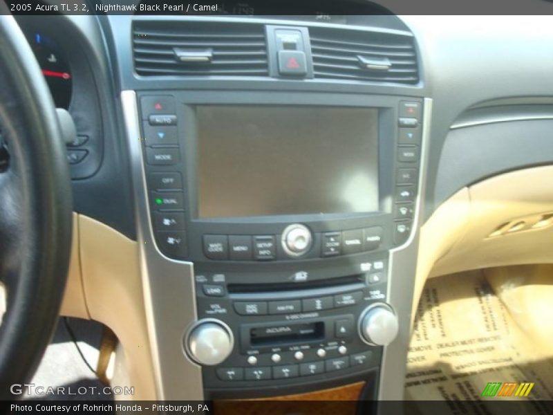 Nighthawk Black Pearl / Camel 2005 Acura TL 3.2