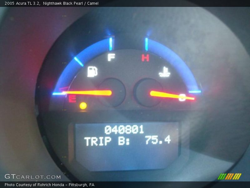 Nighthawk Black Pearl / Camel 2005 Acura TL 3.2