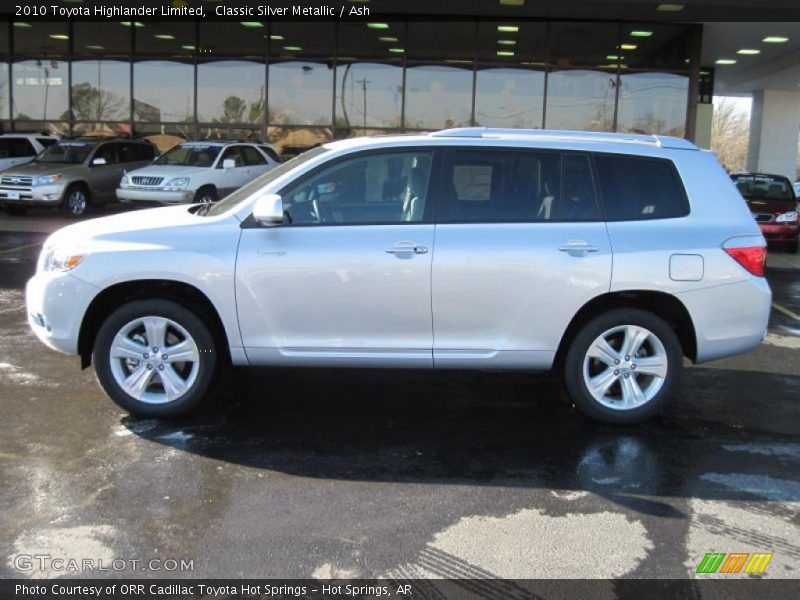 Classic Silver Metallic / Ash 2010 Toyota Highlander Limited
