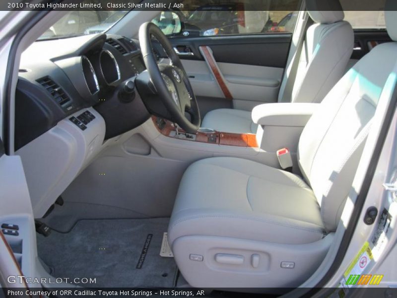 Classic Silver Metallic / Ash 2010 Toyota Highlander Limited