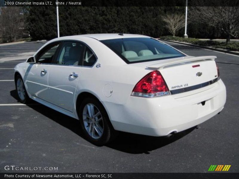 White / Neutral 2009 Chevrolet Impala LTZ