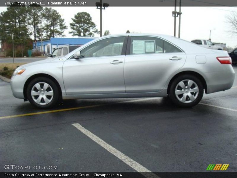 Titanium Metallic / Ash 2007 Toyota Camry LE