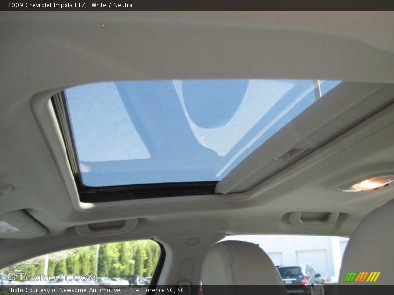 White / Neutral 2009 Chevrolet Impala LTZ
