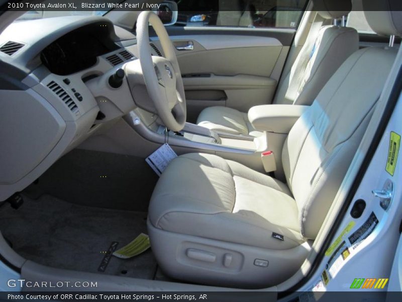 Blizzard White Pearl / Ivory 2010 Toyota Avalon XL