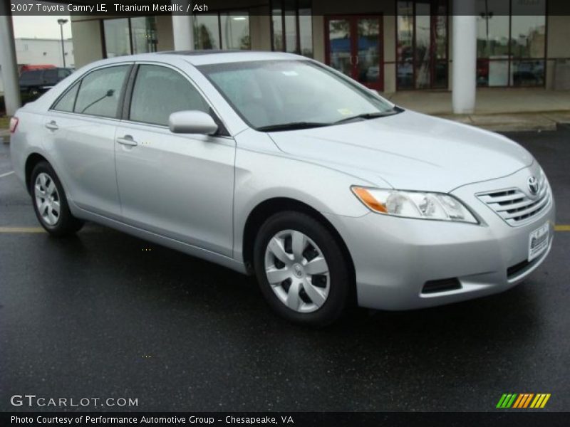 Titanium Metallic / Ash 2007 Toyota Camry LE