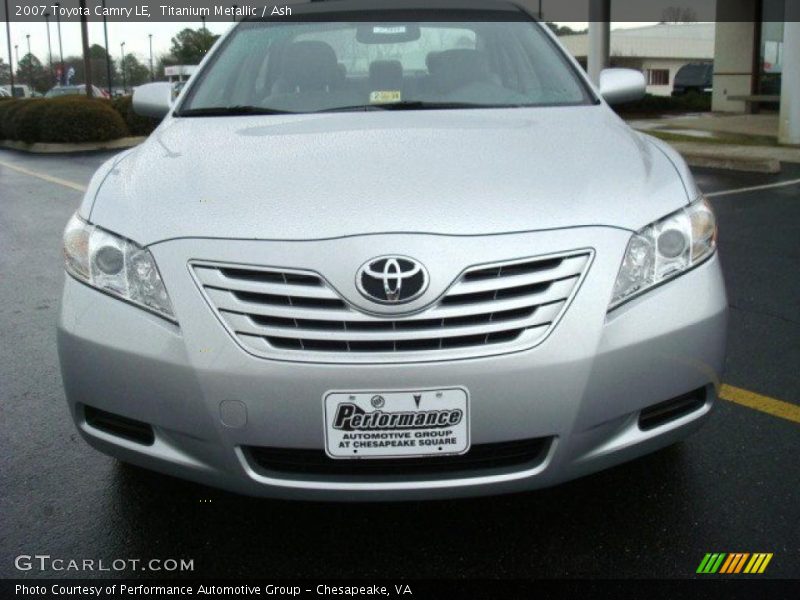 Titanium Metallic / Ash 2007 Toyota Camry LE