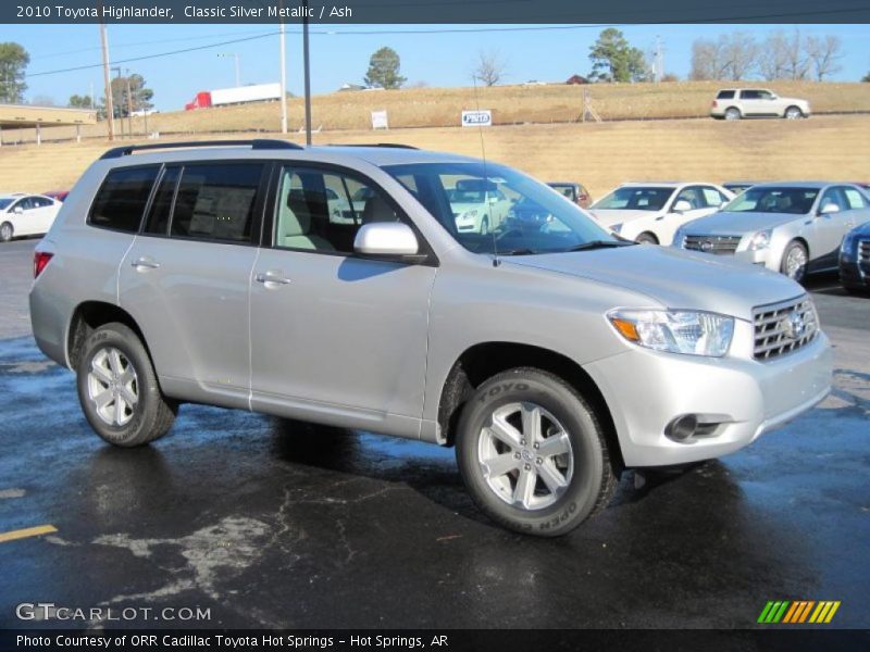 Classic Silver Metallic / Ash 2010 Toyota Highlander